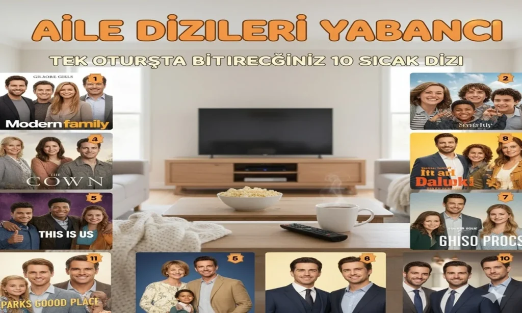 Aile Dizileri Yabancı: Tek Oturuşta Bitireceğiniz 10 Sıcak Dizi