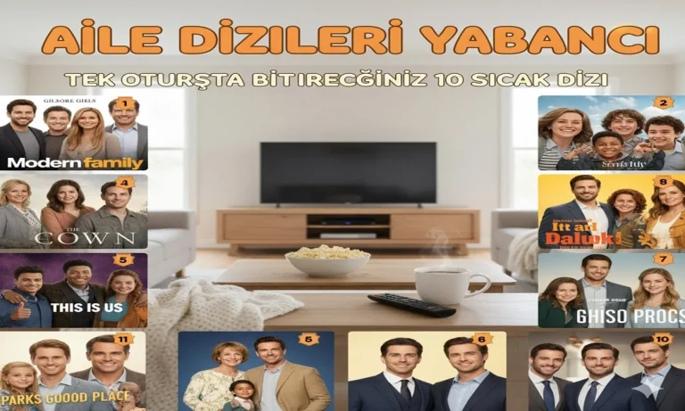 Aile Dizileri Yabancı: Tek Oturuşta Bitireceğiniz 10 Sıcak Dizi