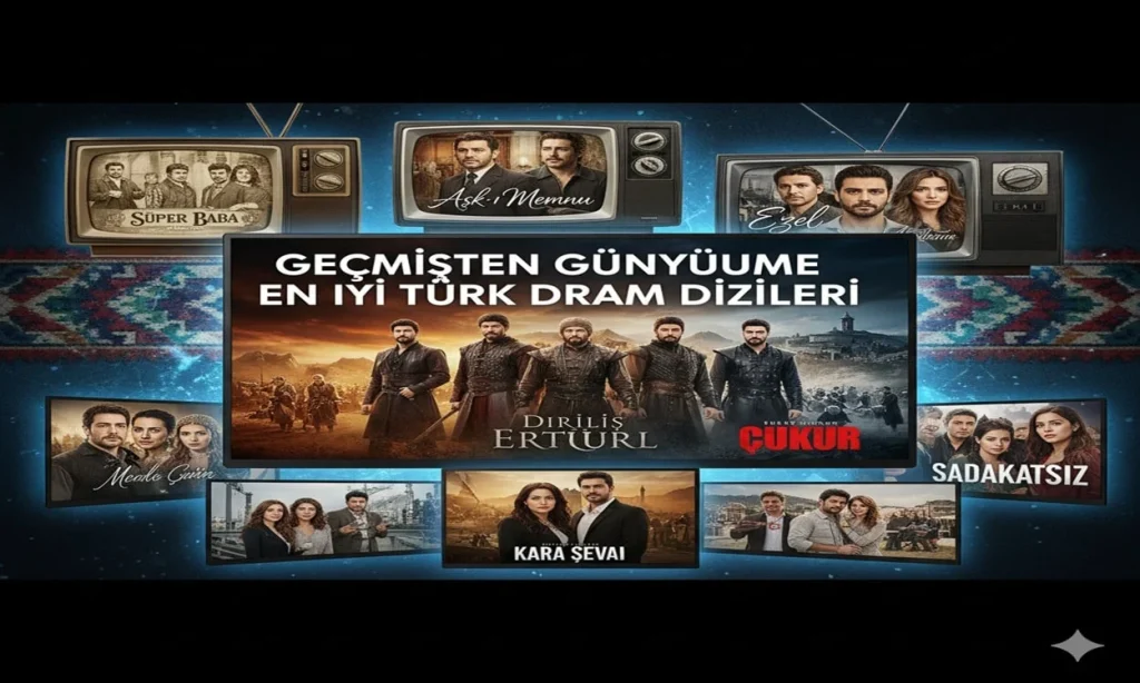 Geçmişten Günümüze En İyi Türk Dram Dizileri
