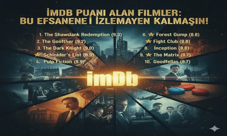 IMDb Puanı Alan Filmler: Bu Efsaneleri İzlemeyen Kalmasın!