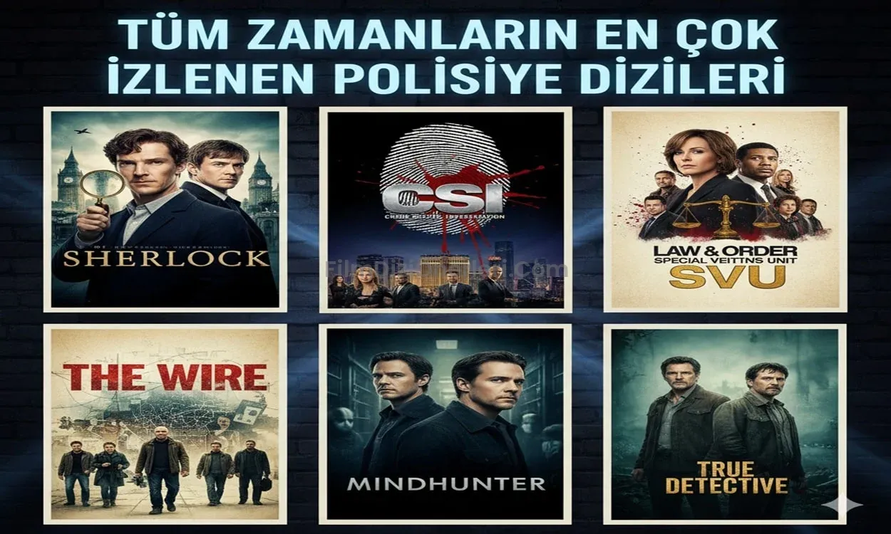 Tüm Zamanların En Çok İzlenen Polisiye Dizileri