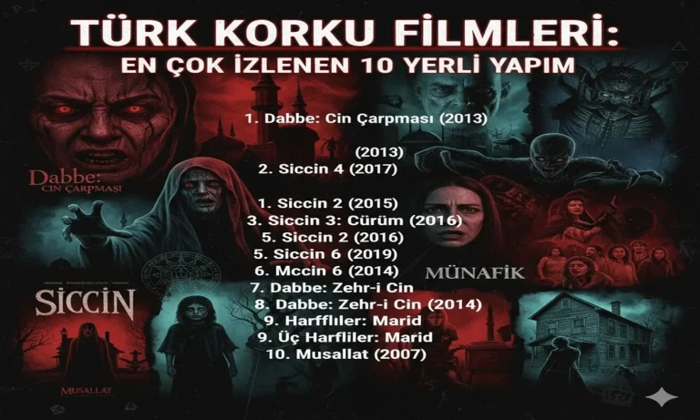 Türk Korku Filmleri: En Çok İzlenen 10 Yerli Yapım