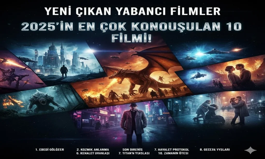 Yeni Çıkan Yabancı Filmler: 2025’in En Çok Konuşulan 10 Filmi!