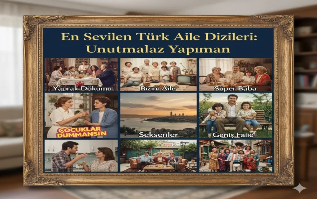 En Sevilen Türk Aile Dizileri: Unutulmaz Yapımlar