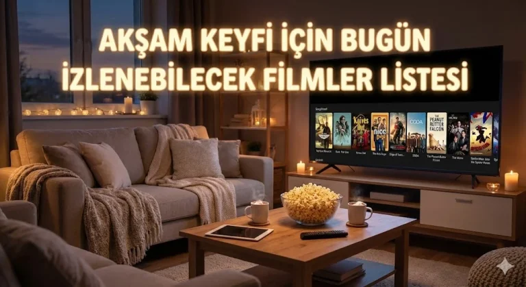 Akşam Keyfi İçin Bugün İzlenebilecek Filmler Listesi